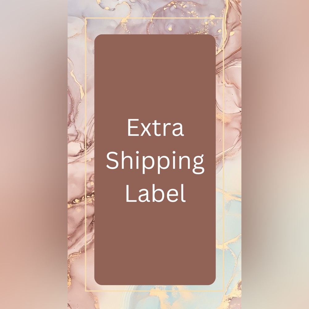 Extra Shipping Label